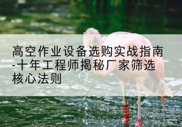 个旧剪叉式升降机厂家-高空作业设备选购实战指南-十年工程师揭秘厂家筛选核心法则